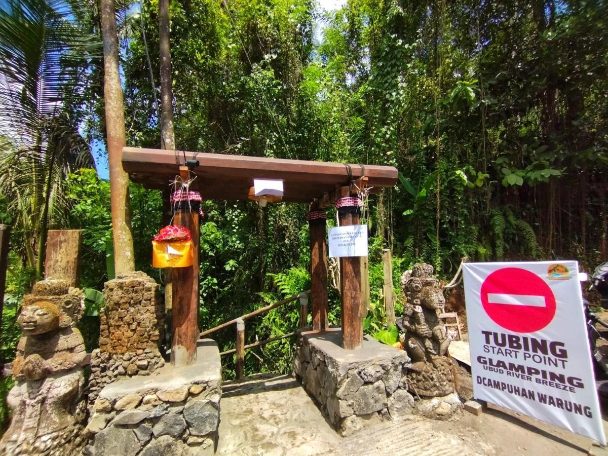Aksha Riverside Ubud Tampaksiring Exterior foto